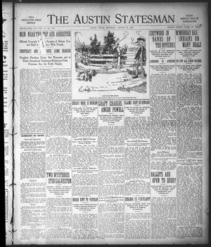 The Austin Statesman (Austin, Tex.), Vol. 41, No. 232, Ed. 1 Saturday, August 20, 1910