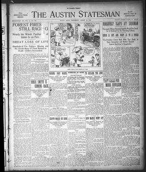 The Austin Statesman (Austin, Tex.), Vol. 41, No. 236, Ed. 1 Wednesday, August 24, 1910