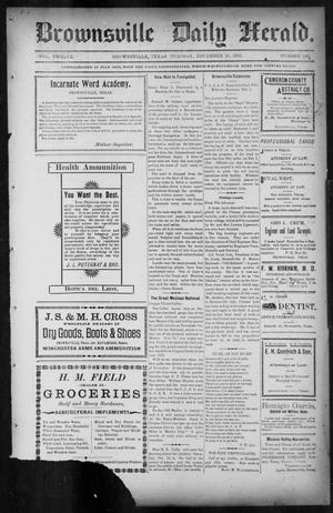 Brownsville Daily Herald (Brownsville, Tex.), Vol. TWELVE, No. 110, Ed. 1, Tuesday, November 10, 1903