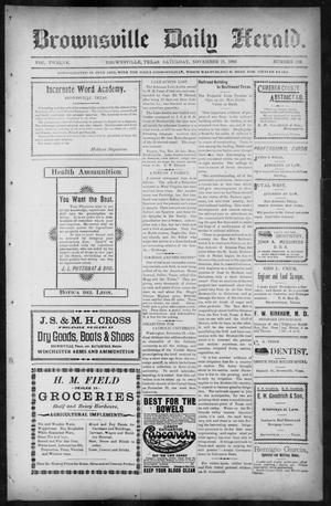 Brownsville Daily Herald (Brownsville, Tex.), Vol. TWELVE, No. 120, Ed. 1, Saturday, November 21, 1903