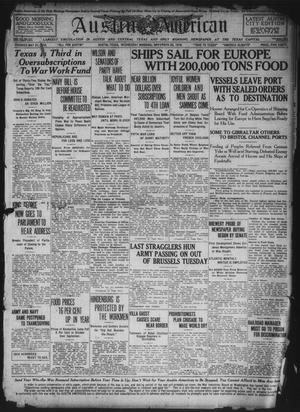 Austin American (Austin, Tex.), Ed. 1 Wednesday, November 20, 1918