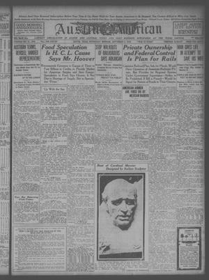 Austin American (Austin, Tex.), Ed. 1 Wednesday, September 3, 1919