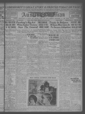 Austin American (Austin, Tex.), Ed. 1 Tuesday, September 9, 1919