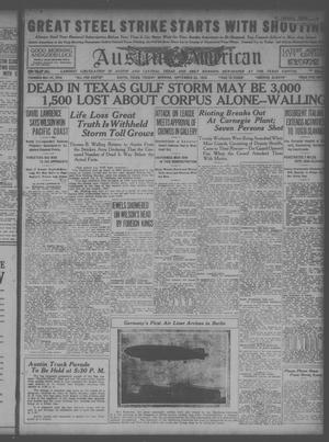 Primary view of object titled 'Austin American (Austin, Tex.), Ed. 1 Tuesday, September 23, 1919'.