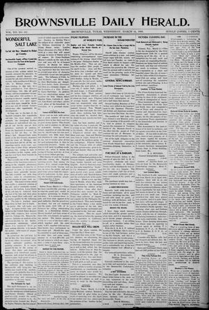 Brownsville Daily Herald (Brownsville, Tex.), Vol. 12, No. 307, Ed. 1, Wednesday, March 16, 1904