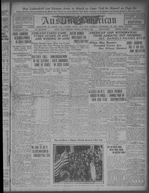 Austin American (Austin, Tex.), Ed. 1 Wednesday, October 8, 1919