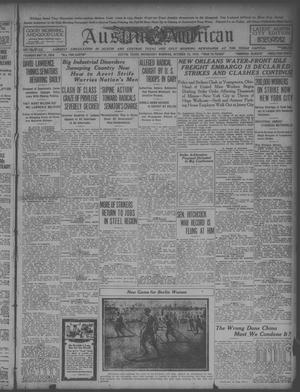 Austin American (Austin, Tex.), Ed. 1 Wednesday, October 15, 1919