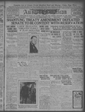 Austin American (Austin, Tex.), Ed. 1 Friday, October 17, 1919