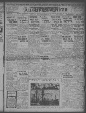 Primary view of object titled 'Austin American (Austin, Tex.), Ed. 1 Friday, October 24, 1919'.