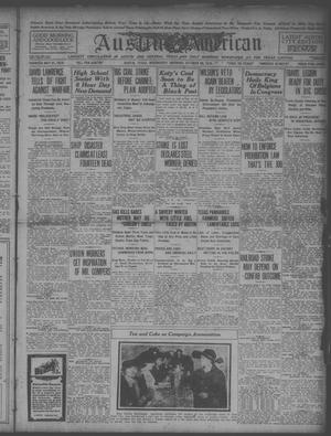 Austin American (Austin, Tex.), Ed. 1 Wednesday, October 29, 1919