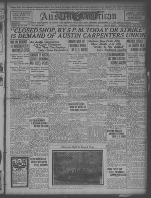 Austin American (Austin, Tex.), Ed. 1 Thursday, November 13, 1919