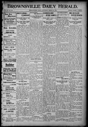 Brownsville Daily Herald (Brownsville, Tex.), Vol. 12, No. 406, Ed. 1, Saturday, March 26, 1904