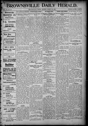 Brownsville Daily Herald (Brownsville, Tex.), Vol. 12, No. 407, Ed. 1, Monday, March 28, 1904