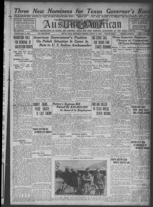Austin American (Austin, Tex.), Ed. 1 Wednesday, August 11, 1920