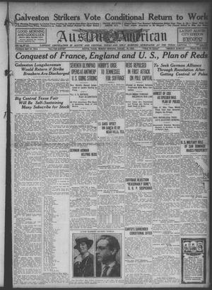 Austin American (Austin, Tex.), Ed. 1 Monday, August 16, 1920
