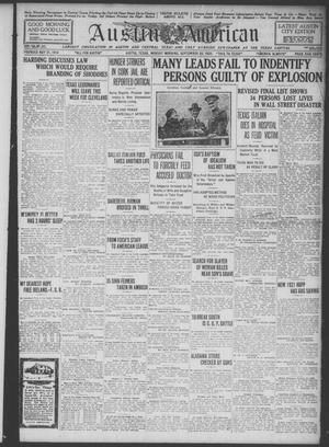 Austin American (Austin, Tex.), Ed. 1 Monday, September 20, 1920