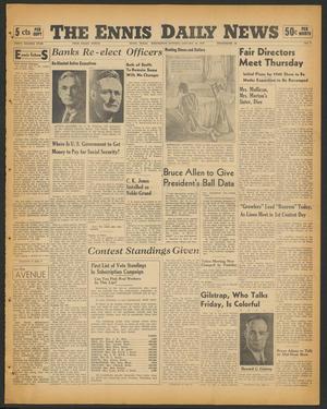 The Ennis Daily News (Ennis, Tex.), Vol. 48, No. 9, Ed. 1 Wednesday, January 10, 1940