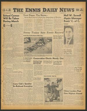 The Ennis Daily News (Ennis, Tex.), Vol. 48, No. 35, Ed. 1 Friday, February 9, 1940