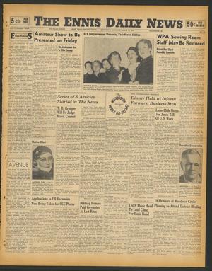 The Ennis Daily News (Ennis, Tex.), Vol. 48, No. 63, Ed. 1 Wednesday, March 13, 1940