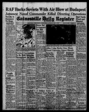 Primary view of object titled 'Gainesville Daily Register and Messenger (Gainesville, Tex.), Vol. 54, No. 214, Ed. 1 Friday, May 5, 1944'.