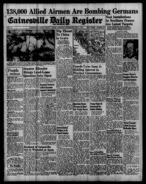 Gainesville Daily Register and Messenger (Gainesville, Tex.), Vol. 54, No. 215, Ed. 1 Saturday, May 6, 1944