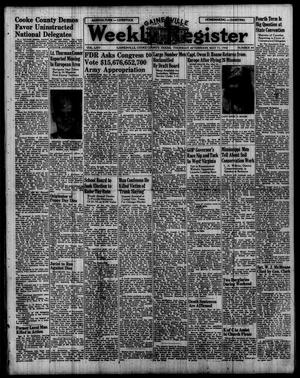 Primary view of object titled 'Gainesville Weekly Register (Gainesville, Tex.), Vol. 65, No. 44, Ed. 1 Thursday, May 11, 1944'.