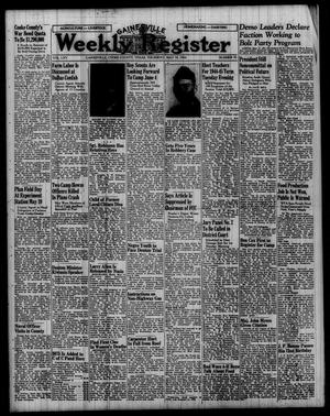 Primary view of object titled 'Gainesville Weekly Register (Gainesville, Tex.), Vol. 65, No. 45, Ed. 1 Thursday, May 18, 1944'.