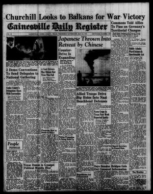 Gainesville Daily Register and Messenger (Gainesville, Tex.), Vol. 54, No. 230, Ed. 1 Wednesday, May 24, 1944