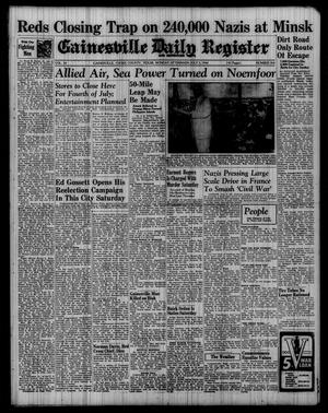 Gainesville Daily Register and Messenger (Gainesville, Tex.), Vol. 54, No. 263, Ed. 1 Monday, July 3, 1944