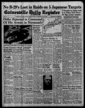 Primary view of object titled 'Gainesville Daily Register and Messenger (Gainesville, Tex.), Vol. 54, No. 269, Ed. 1 Saturday, July 8, 1944'.