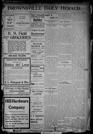 Brownsville Daily Herald (Brownsville, Tex.), Vol. 13, No. 12, Ed. 1, Saturday, July 16, 1904