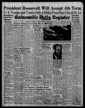 Gainesville Daily Register and Messenger (Gainesville, Tex.), Vol. 54, No. 271, Ed. 1 Tuesday, July 11, 1944
