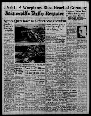 Primary view of object titled 'Gainesville Daily Register and Messenger (Gainesville, Tex.), Vol. 54, No. 278, Ed. 1 Wednesday, July 19, 1944'.