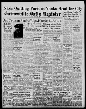 Gainesville Daily Register and Messenger (Gainesville, Tex.), Vol. 54, No. 294, Ed. 1 Monday, August 7, 1944
