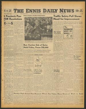 The Ennis Daily News (Ennis, Tex.), Vol. 48, No. 108, Ed. 1 Saturday, May 4, 1940