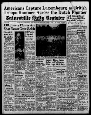 Gainesville Daily Register and Messenger (Gainesville, Tex.), Vol. 55, No. 11, Ed. 1 Monday, September 11, 1944