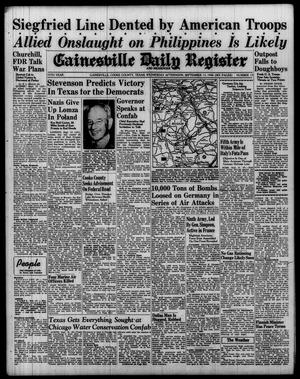 Gainesville Daily Register and Messenger (Gainesville, Tex.), Vol. 55, No. 13, Ed. 1 Wednesday, September 13, 1944