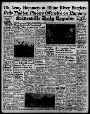 Gainesville Daily Register and Messenger (Gainesville, Tex.), Vol. 55, No. 28, Ed. 1 Saturday, September 30, 1944