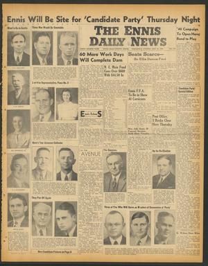 The Ennis Daily News (Ennis, Tex.), Vol. 48, No. 129, Ed. 1 Wednesday, May 29, 1940