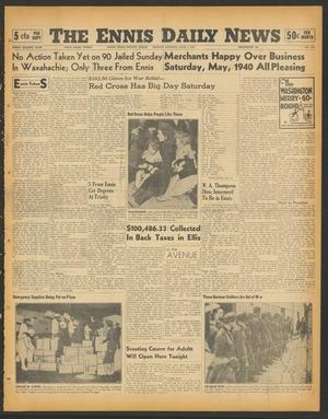 The Ennis Daily News (Ennis, Tex.), Vol. 48, No. 133, Ed. 1 Monday, June 3, 1940