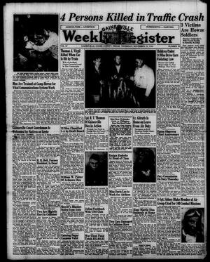 Gainesville Weekly Register (Gainesville, Tex.), Vol. 67, No. 20, Ed. 1 Thursday, November 23, 1944