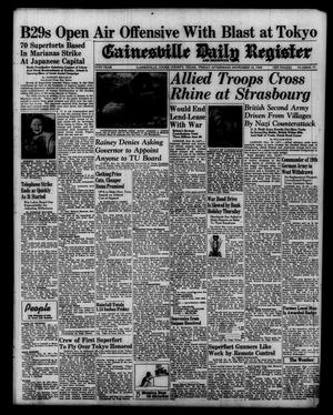 Gainesville Daily Register and Messenger (Gainesville, Tex.), Vol. 55, No. 75, Ed. 1 Friday, November 24, 1944