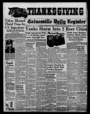 Gainesville Daily Register and Messenger (Gainesville, Tex.), Vol. 55, No. 80, Ed. 1 Thursday, November 30, 1944