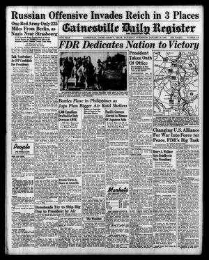 Gainesville Daily Register and Messenger (Gainesville, Tex.), Vol. 55, No. 124, Ed. 1 Saturday, January 20, 1945