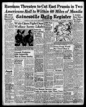 Gainesville Daily Register and Messenger (Gainesville, Tex.), Vol. 55, No. 125, Ed. 1 Monday, January 22, 1945