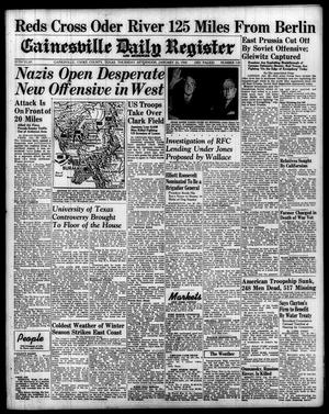 Gainesville Daily Register and Messenger (Gainesville, Tex.), Vol. 55, No. 128, Ed. 1 Thursday, January 25, 1945