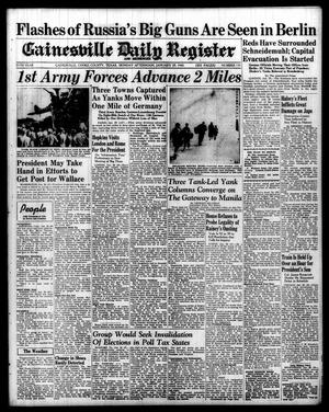 Gainesville Daily Register and Messenger (Gainesville, Tex.), Vol. 55, No. 131, Ed. 1 Monday, January 29, 1945