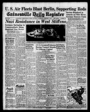 Gainesville Daily Register and Messenger (Gainesville, Tex.), Vol. 55, No. 136, Ed. 1 Saturday, February 3, 1945