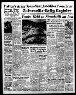 Gainesville Daily Register and Messenger (Gainesville, Tex.), Vol. 55, No. 152, Ed. 1 Thursday, February 22, 1945