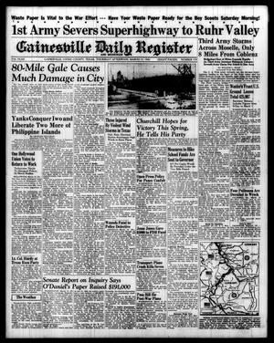 Gainesville Daily Register and Messenger (Gainesville, Tex.), Vol. 55, No. 170, Ed. 1 Thursday, March 15, 1945